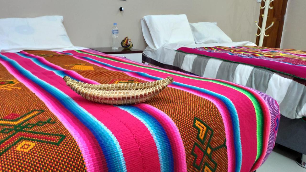 Uros Maya Lodge Puno Exteriér fotografie