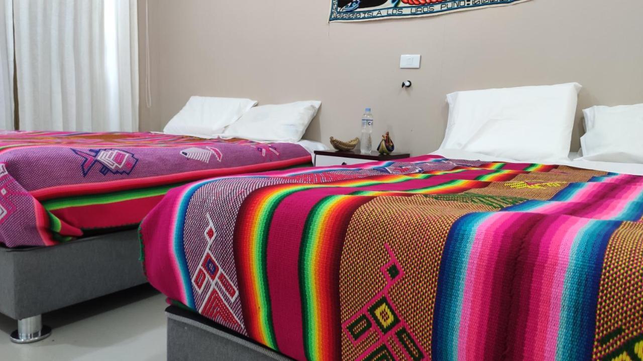 Uros Maya Lodge Puno Exteriér fotografie